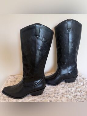 Soda Zahara - NWOB Women Western Knee-High Boot with Low Heel